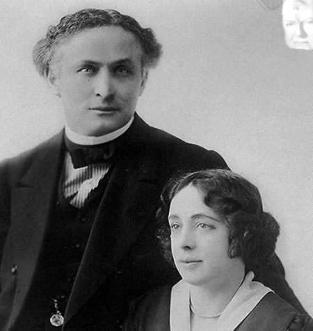Houdini, wife, and uninvited guest